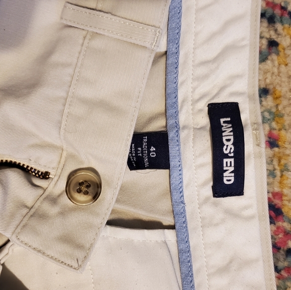 Lot of 3 Land's End chino pants - Picture 2 of 6